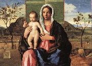 BELLINI, Giovanni Madonna and Child Blessing lpoojk oil painting reproduction
